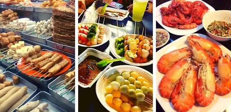 tempat makan malam best johor bahru