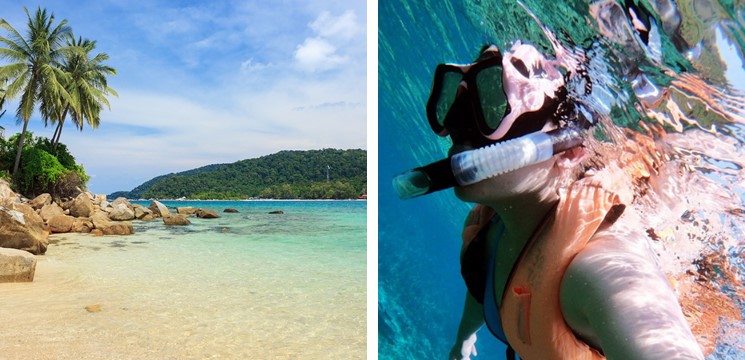 Snorkeling di Rhu Hentian