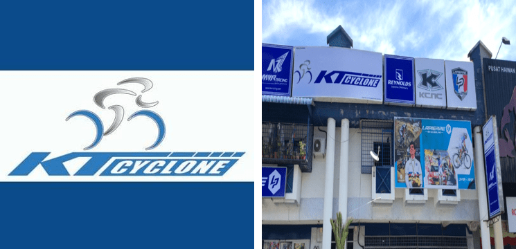 Kedai basikal di Bandar Baru Perda