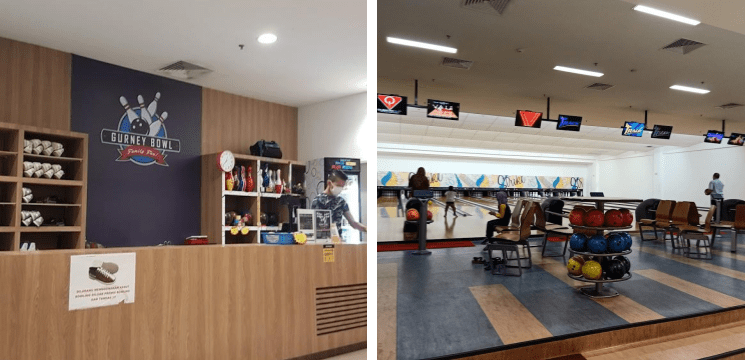 Gurney Bowl, Gurney Mall