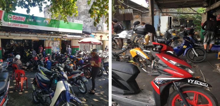 Kedai DV Eight Motor, Segambut, Kuala Lumpur