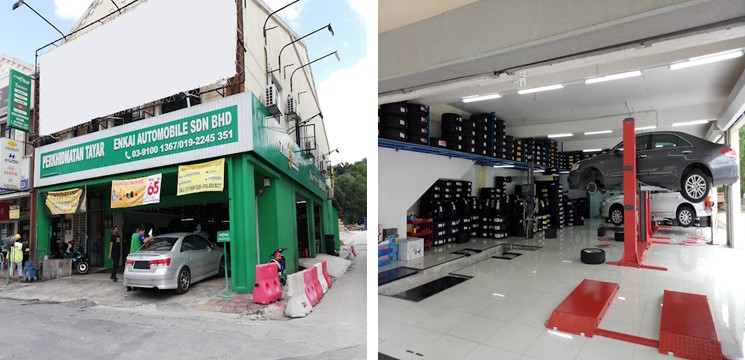 kedai tayar di cheras