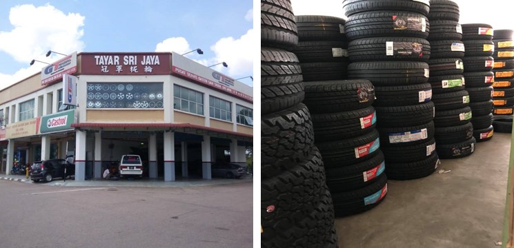 kedai tayar di kota tinggi