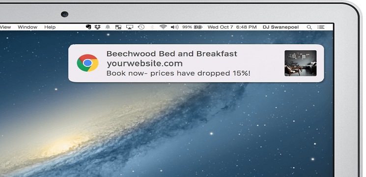 Daftar untuk Notifikasi