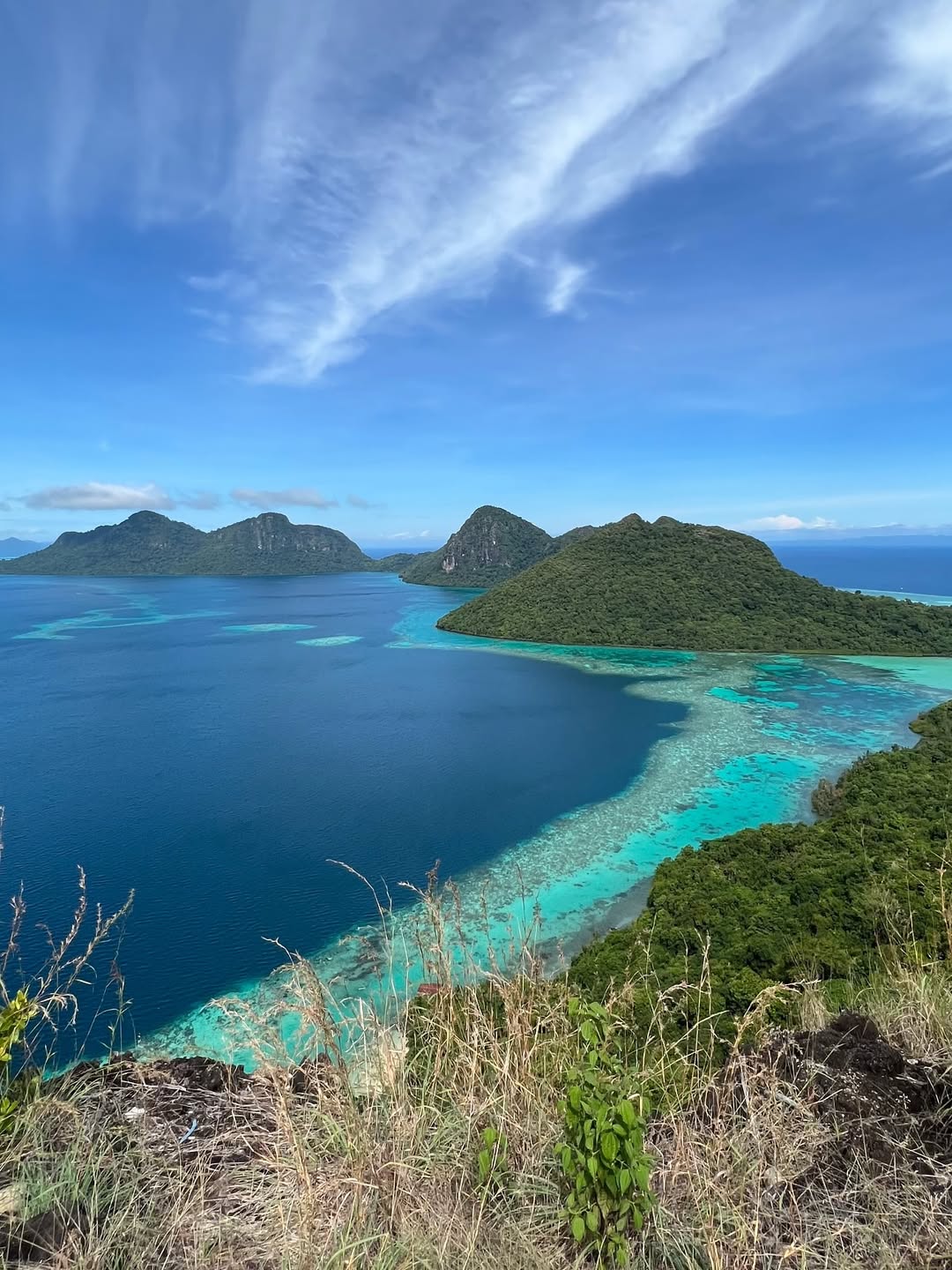 Bohey Dulang Hike Overlook